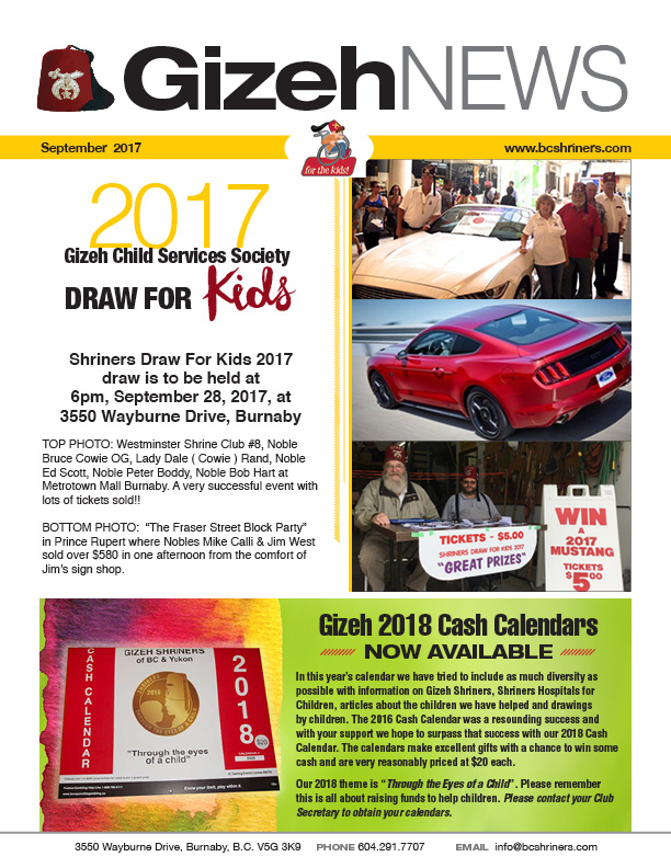 Gizeh News - September 2017